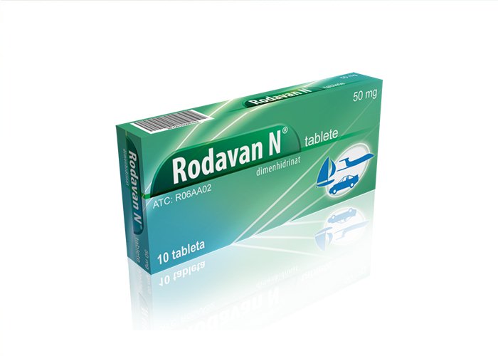 Rodavan® N – brzo i efikasno ublažava mučninu i povraćanje u toku putovanja