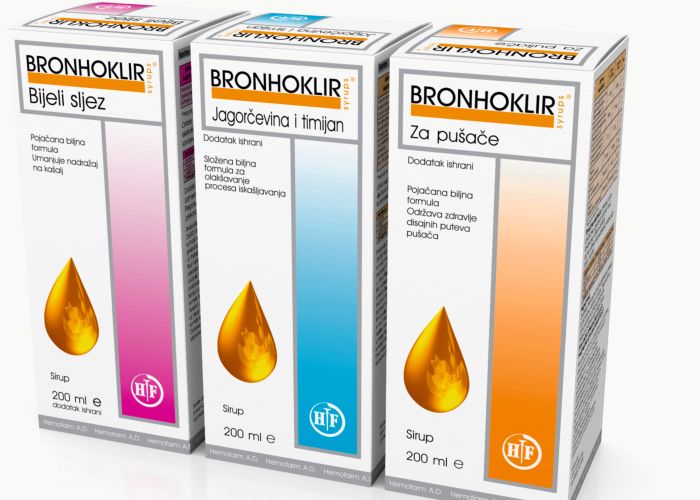 Bronhoklir sirupi – Lideri u borbi protiv kašlja