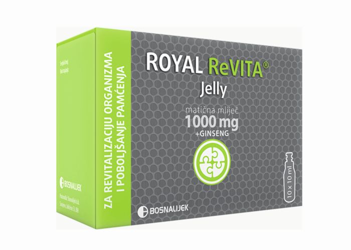 ROYAL ReVITA® Jelly – zajedničko djelovanje matične mliječi i ginsenga
