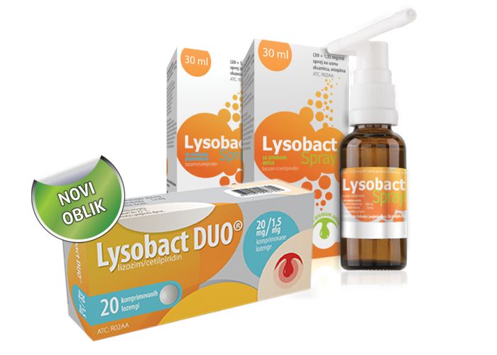 Lysobact DUO® lozenge – dodatna terapijska opcija u liječenju upalnih stanja usne šupljine i grla
