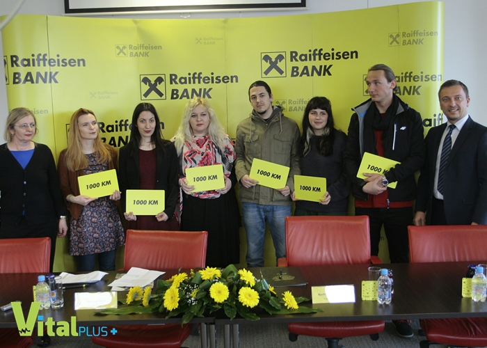 Raiffeisen banka nagradila šest najboljih studenata Akademije likovnih umjetnosti u Sarajevu