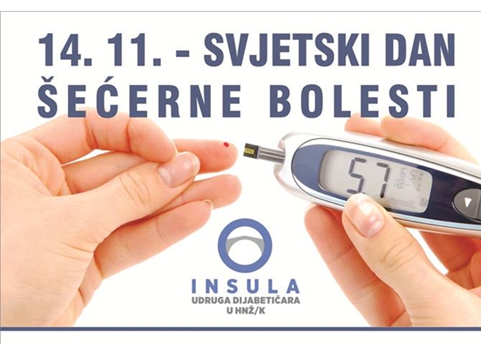 NAJAVA: Mostar prvi put obilježava Svjetski dan dijabetesa