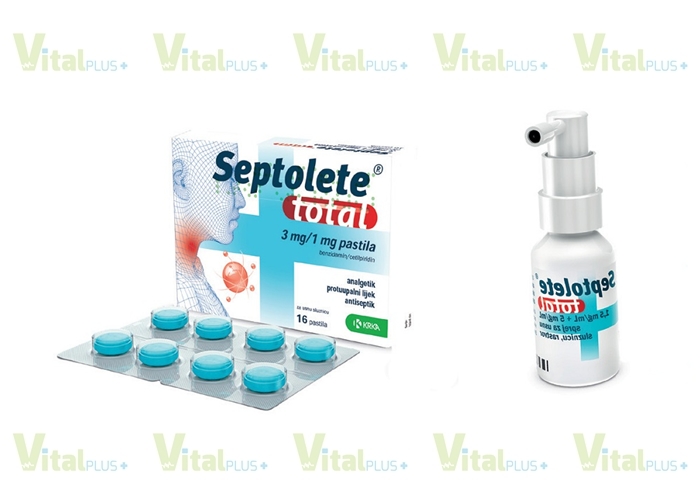 Nova generacija oribleta za liječenje grlobolje – SEPTOLETE® TOTAL