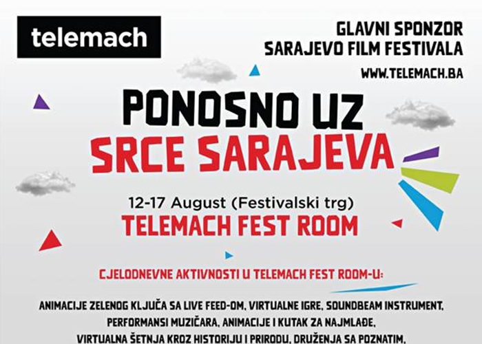 PONOSNO UZ SRCE SARAJEVA – Telemach Fest Room otvoren za sve posjetioce